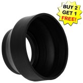 Rubber Lens Shade for 49mm Cameras