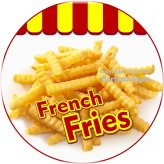 Golden Fry Sticker