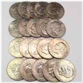 1971 D BU UNC Eisenhower Dollar Roll