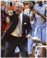 Roy Williams UNC Tar Heels Basketball 8x10 Sport Photo