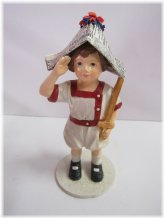 Patriotic Pledge Boy Figurine by Bethany Lowe