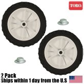 Snowblower Wheel Kit with Caps for Toro CCR Models