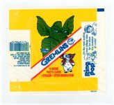 Gum Trading Card Wrapper Set - 1984 Gremlins Edition
