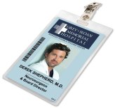 Sloan Memorial Hospital ID Badge Replica