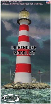 Illuminated Atlantis Lighthouse Model Kit