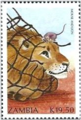 Zambia Wildlife Series Stamp