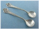 Nordic Silver Salt Spoons