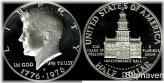 1976 S 40% Silver Kennedy Half Dollar Cameo Gem Proof