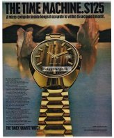 Timeless Timex Print Ad from 1972