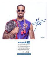 Montez Ford Signed 8x10 WWE Wrestler Photo