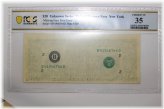 Double-Take $20 Federal Reserve Note - Unique Printing Variation (VF35)