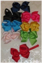 Vibrant Bow Headband Collection
