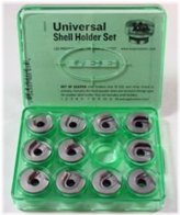 Universal Shell Holder Set with Storage Case by Lee Precision