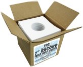 PureTone Archival Record Sleeves - 7 Inch White Paper for 45rpm