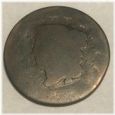 1828 Vintage Copper Love Token