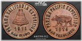 Panama Pacific Expo Copper Token