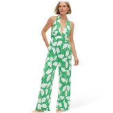 Ginkgo Green Halter Jumpsuit