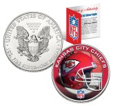 Chiefs American Silver Eagle Coin - Officially Licensed NFL Collectible