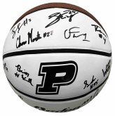 Boilermakers' Team-Signed NCAA Basketball with COA by Matt Painter