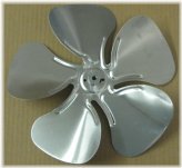 PrecisionPro 12" Metal Fan Blade - High-Quality 5-Blade Design for Optimal Airflow