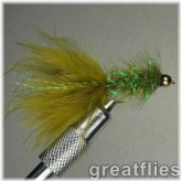 Crystal Olive Bugger