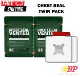 RescueGuard Twin Pack Chest Seals - 6.6 Inches