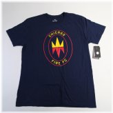 Chicago Fire FC Men's Blue Short Sleeve Shirt