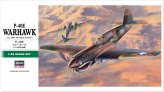 P-40E Warhawk 1/48 Model Kit - US by Hasegawa 09086