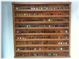 Miniature Marble Collection Display Case