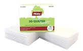 SoftTouch Quilted Cleaning Cloths - Bulk Pack of 18 - Fast & Free Shipping