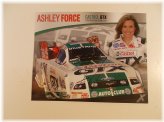 Ashley Force Autographed Castrol GTX NHRA TF Funny Car Hero Card
