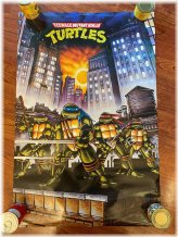 Shell Shock: Mint Condition Teenage Mutant Ninja Turtles Poster from 1989