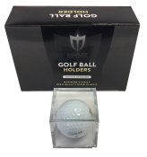 Golf Ball Showcase: Stackable Autograph Display Cubes