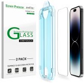 OneTouch Glass Screen Protector for iPhone 14 Pro Max (6.7"2022) - 2 Pack by Amfilm