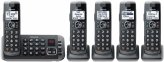 Panasonic Black LCD Cordless Phone System