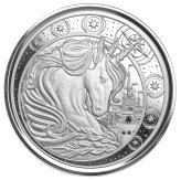Majestic Unicorn Silver Coin