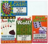 Prankster's Profanity Lotto Tickets