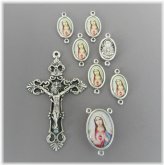 Heart of Mary Rosary Set from Italy