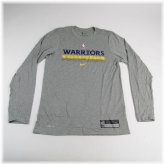 Warriors Gray Nike Long Sleeve Shirt