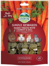 Carrot & Dill Baked Treats for Small Animals