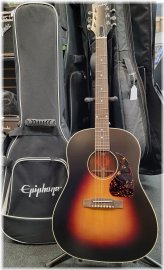 Vintage Sunburst J-45 Acoustic Electric Guitar