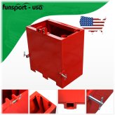 Tractor Weight Box - Red Counterweight Holder