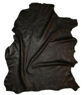 Midnight Elegance Sheepskin Hide