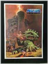 Masters of the Universe Poster - 1984 Vintage Collectible