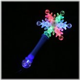 Snowflake Glow Wands