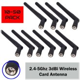 Signal Amplify Pack: Boost Your WiFi Range with RP-SMA Antennas