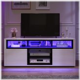 Sleek Glow TV Console