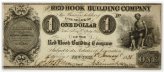 Red Hook Building Co. $1 Obsolete Note