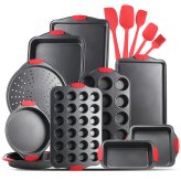 Silicone-Handled Carbon Steel Bakeware Collection