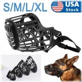 BreathEasy Dog Muzzle - Secure and Comfortable Mesh Cover for Large Breeds